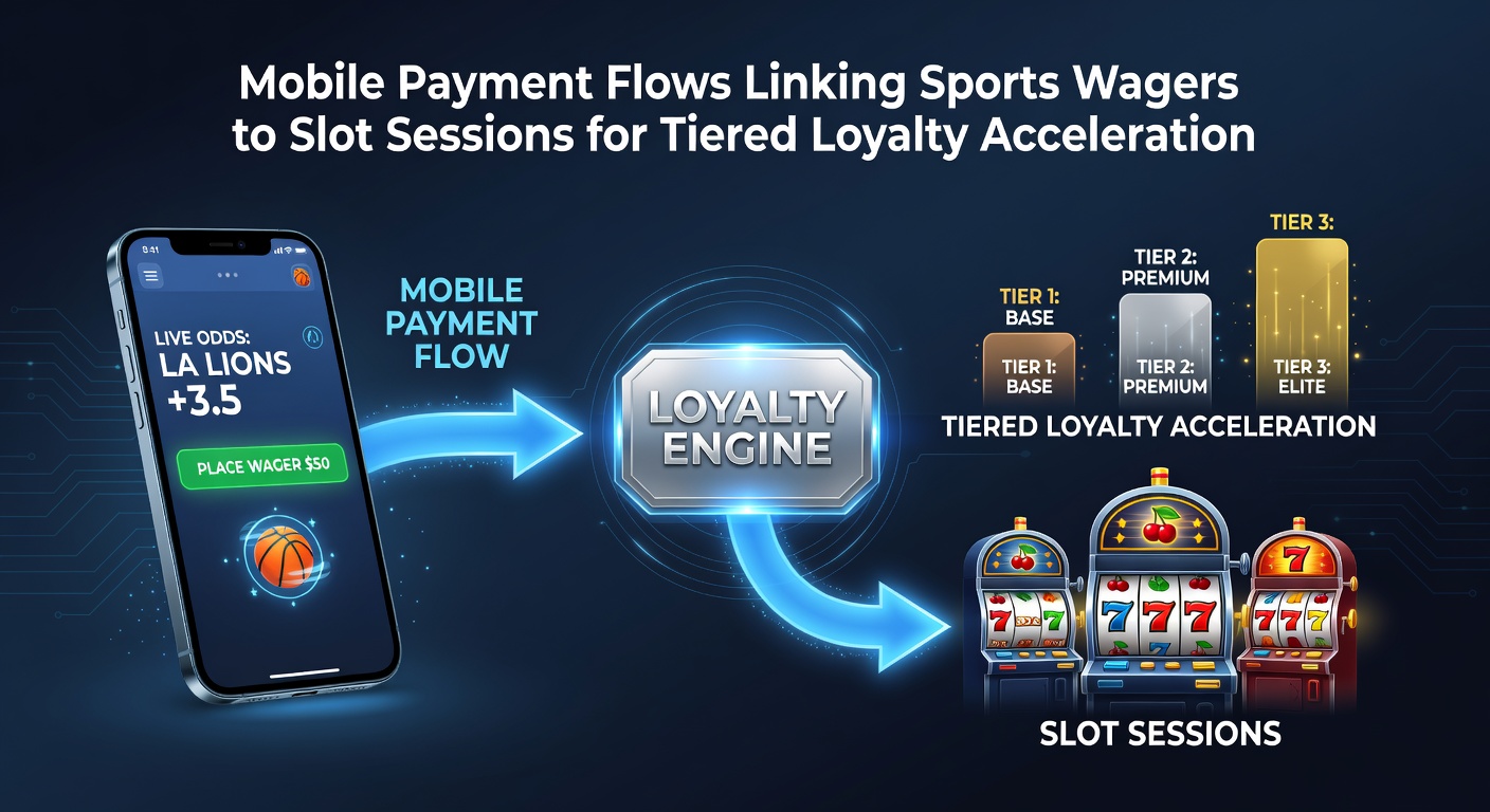 Mobiele betalingsstromen die sportweddenschappen koppelen aan slotsessies in online casino platforms